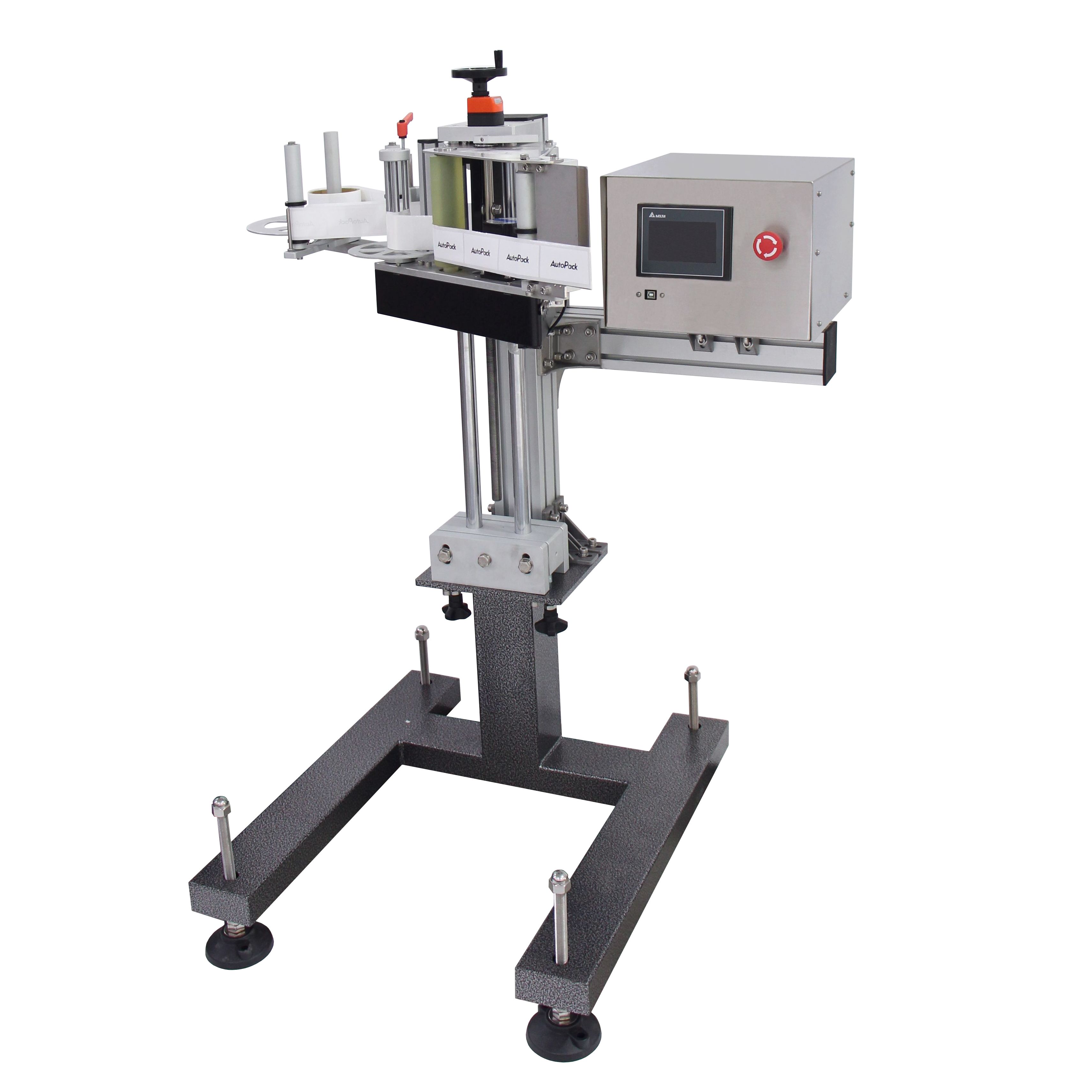 INPHIC MBF016104A 獨立貼標頭貼標機觸控螢幕操作介面與高速貼標實拍